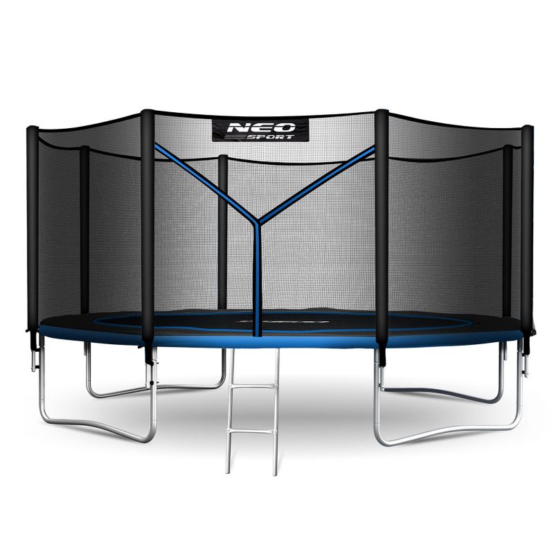 Trampolina ogrodowa Neo-Sport z siatką zewnętrzną 435 cm 14 ft NS-14Z221 1szt.
