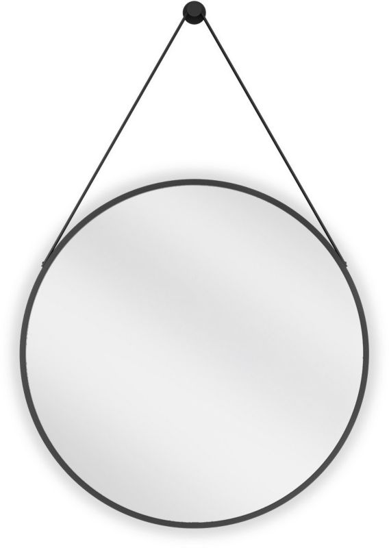 Lustro łazienkowe Mexen String czarny 60x60 cm 1 szt.