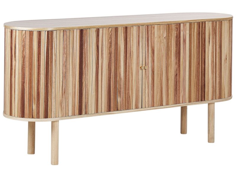 Szafka dwudrzwiowa drewniana 75 cm jasna Manara 1 szt.