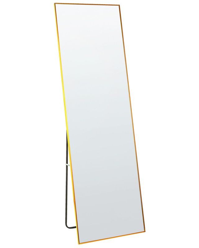 Lustro stojące Beauvais 156 cm Metal Złoty 1 szt.
