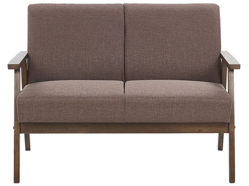 Sofa 2-osobowa brązowa Asnes 1 szt.