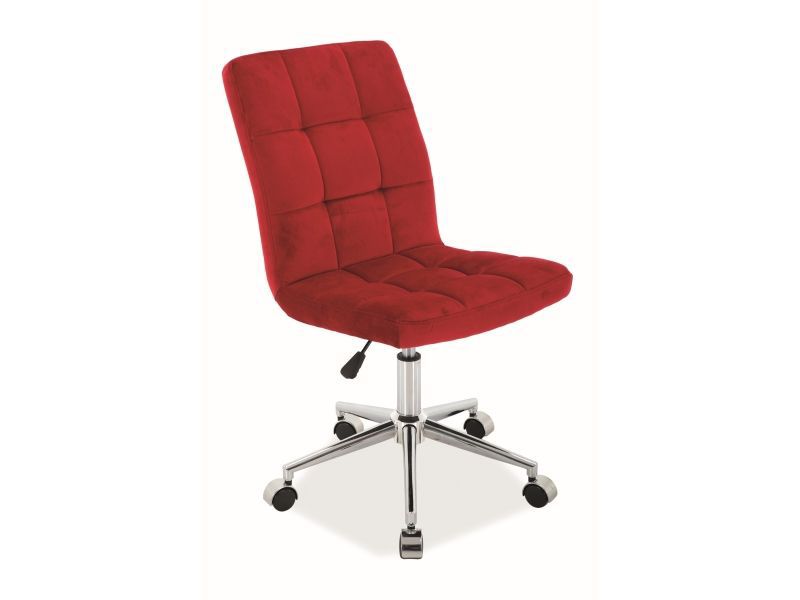 Fotel Signal dla dziecka Q-020 VELVET bordowy 1 szt