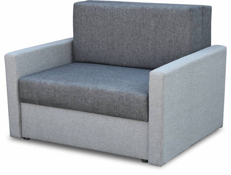 Sofa amerykanka rozkładana Bonni Tedi 1 Szara/Grafitowa 1 szt.