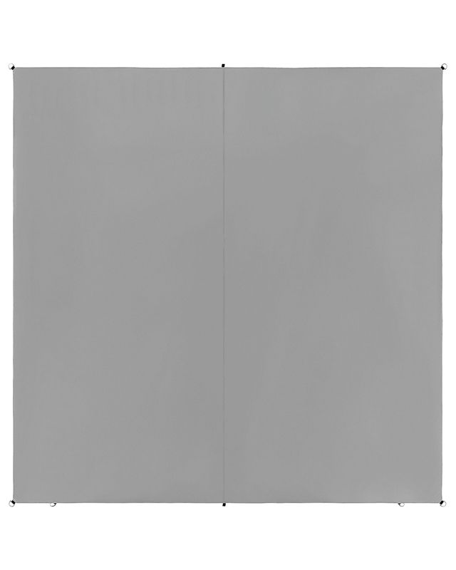 Żagiel przeciwsłoneczny kwadratowy 300 x 300 cm szary Lukka 1 szt.