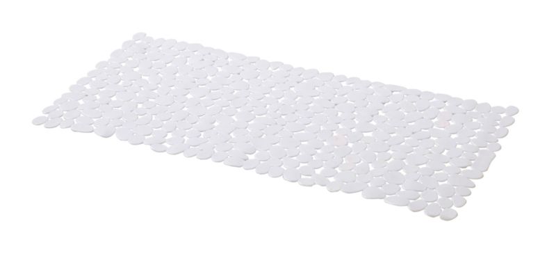 Mata łazienkowa GoodHome Koros do wanny 40 x 70 cm biała