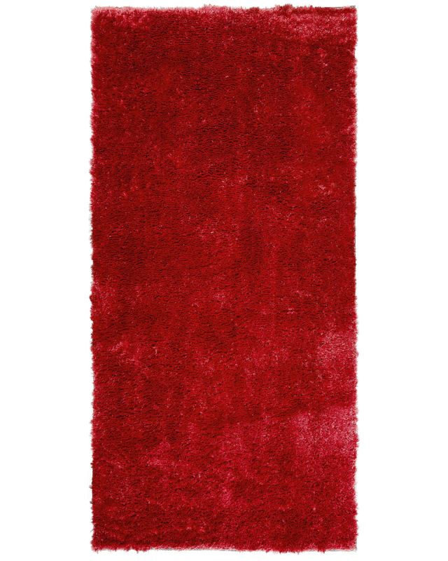 Dywan shaggy 80 x 150 cm czerwony Evren 1 szt.