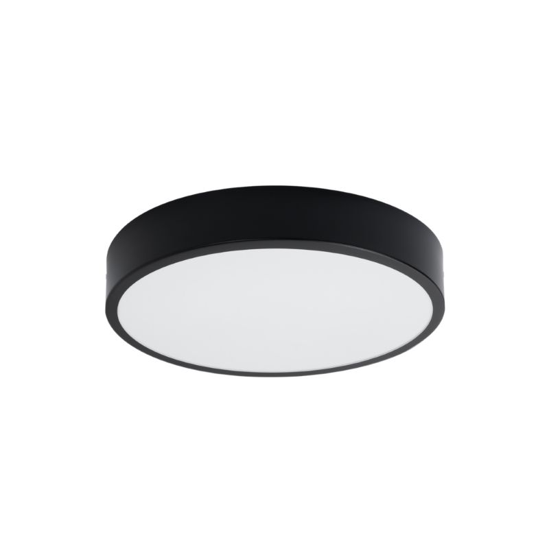 Plafon Sollux Lighting ONYX 40 czarny LED 3000K 1 szt.