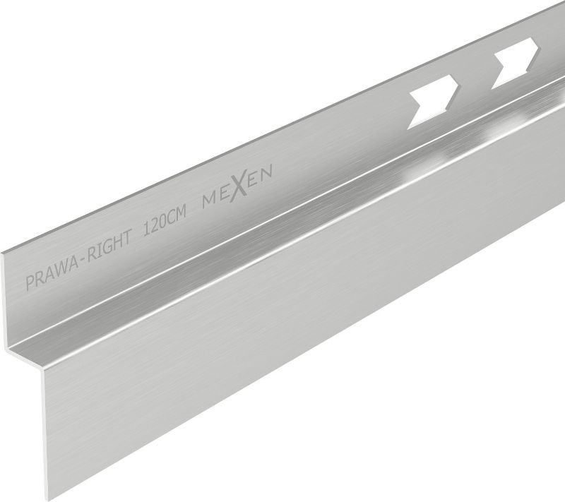 Listwa spadkowa Mexen Line-B inox 120 cm 1 szt.