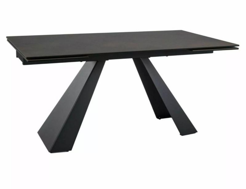 Stół Signal rozkładany SALVADORE CERAMIC 160(240)x90 brązowy mat ossido bruno 1 szt