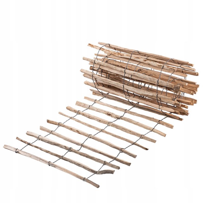 Płot Ogrodowy KADAX Leszczynowy Ogrodzenie 500x100 7-9cm 1szt.