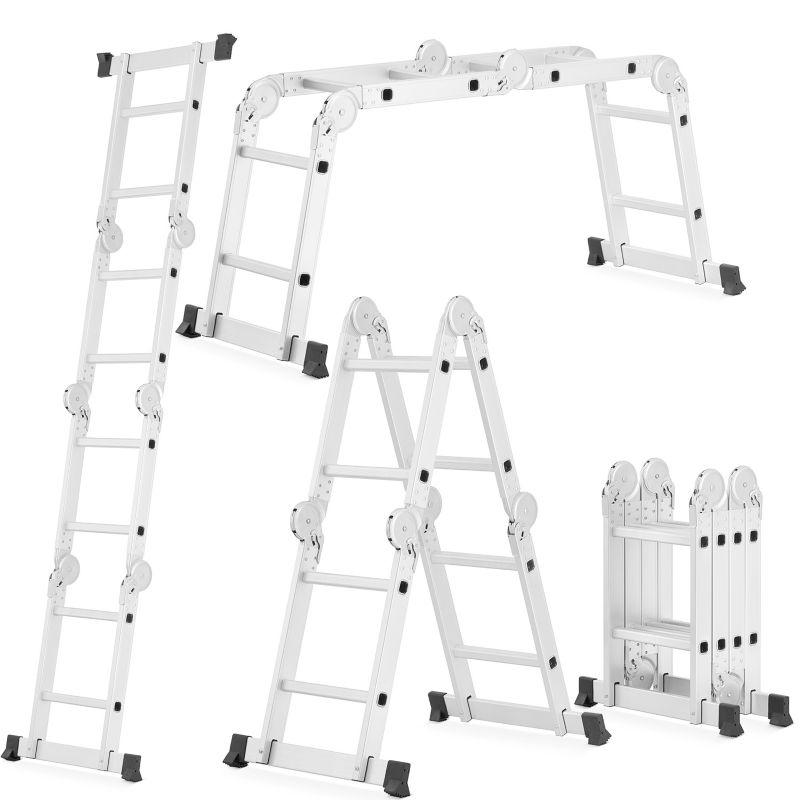 DRABINA aluminiowa przegubowa 4x2 HIGHER stół 1 szt