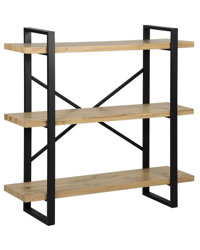Regał 3 półki Jasne drewno Timber 1 szt.