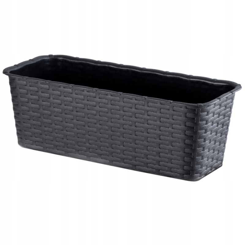 Doniczka KADAX Skrzynka Balkonowa 40cm Rattan 1szt.