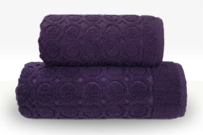 Ręcznik Greno PEPE 70x140 śliwkowy 450g/m2 Premium 1 szt