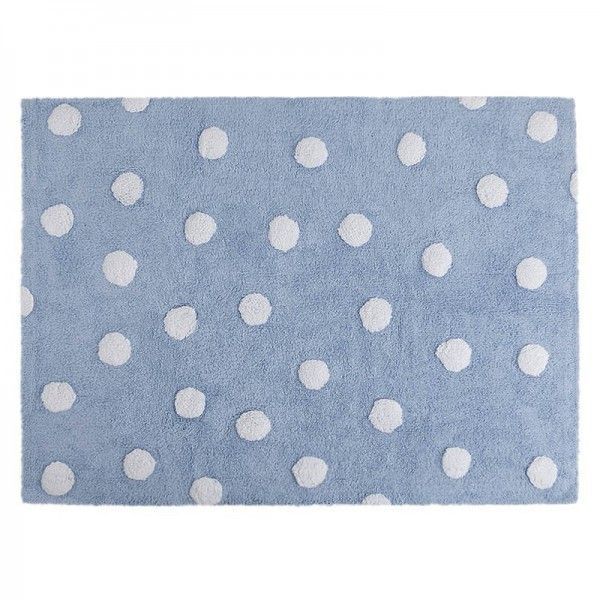 Dywan Lorena Canals dziecięcy TOPOS AZUL/BLUE 120x160 niebieski 1 szt