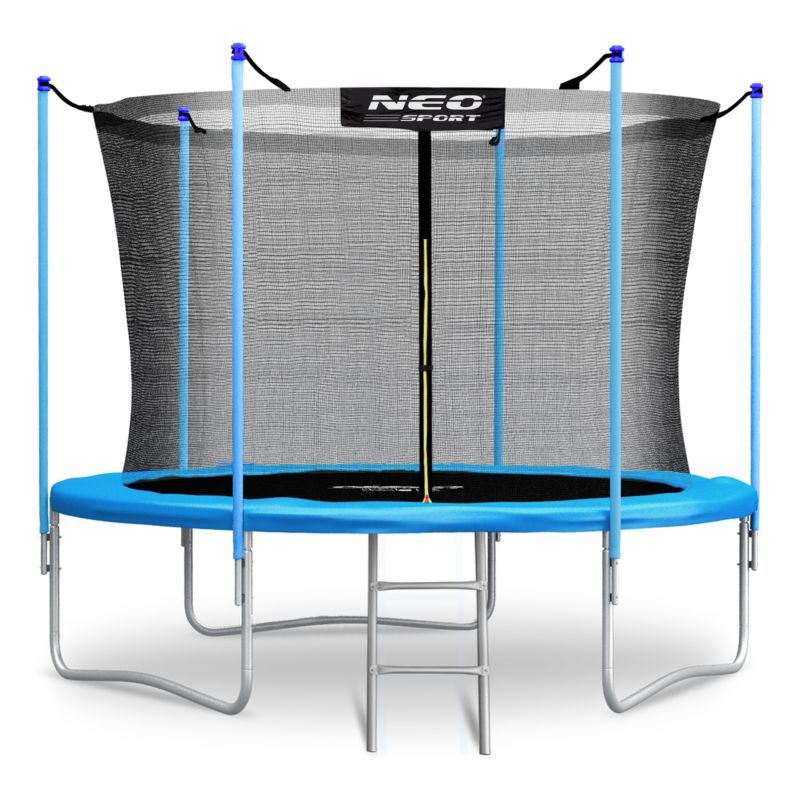 Trampolina ogrodowa Neo-Sport 312cm 10ft dla dzieci + drabinka 1szt.