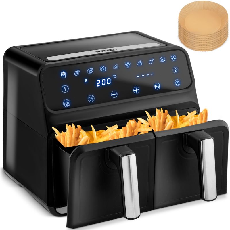 Frytkownica beztłuszczowa Berdsen frytownica 8l air fryer 1szt.