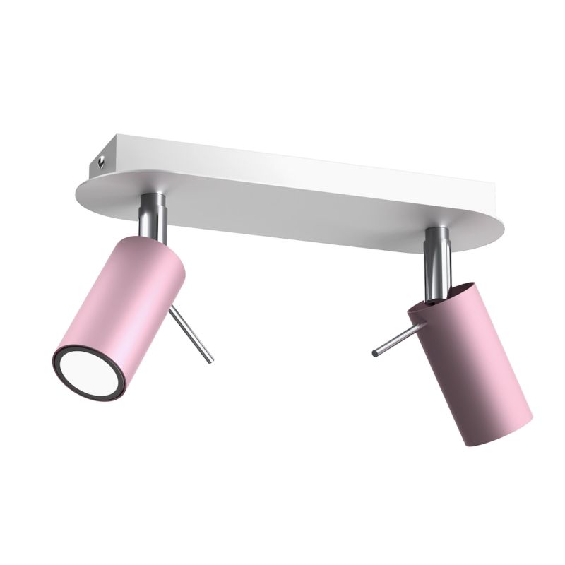 Lampa sufitowa Milagro Preston Gu10 20W różowy 1 szt.