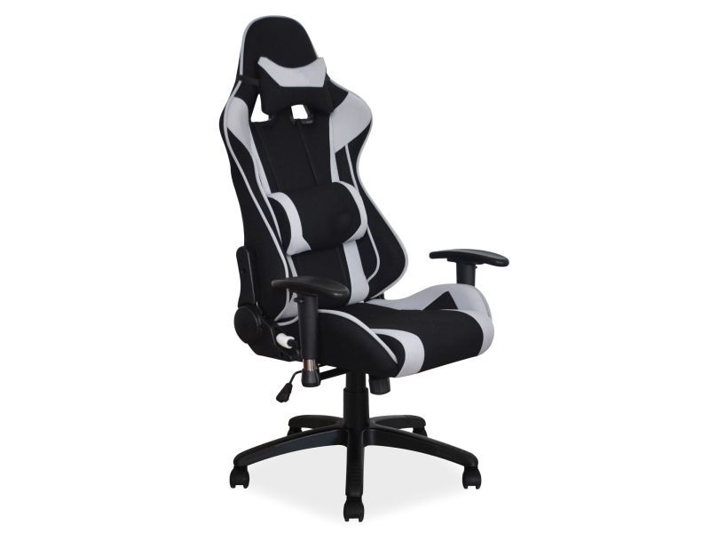 Fotel Signal gamingowy VIPER czarny/szary 1 szt