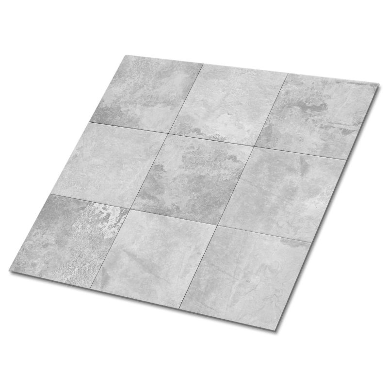 Kafelki samoprzylepne Tulup Betonowy patchwork 30x30 cm 9 szt.