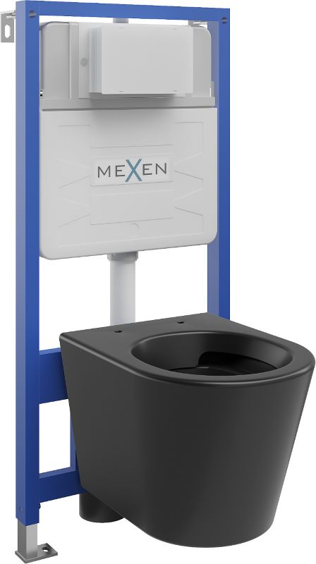 Zestaw podtynkowy WC Mexen Rico czarny 48x36,5x36 cm 1 szt.