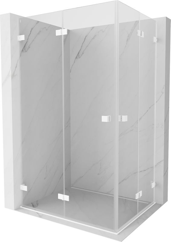 Kabina prysznicowa składana Mexen Lunar-F biała 85x80 cm 836-085L-080P-20-00 1 szt.