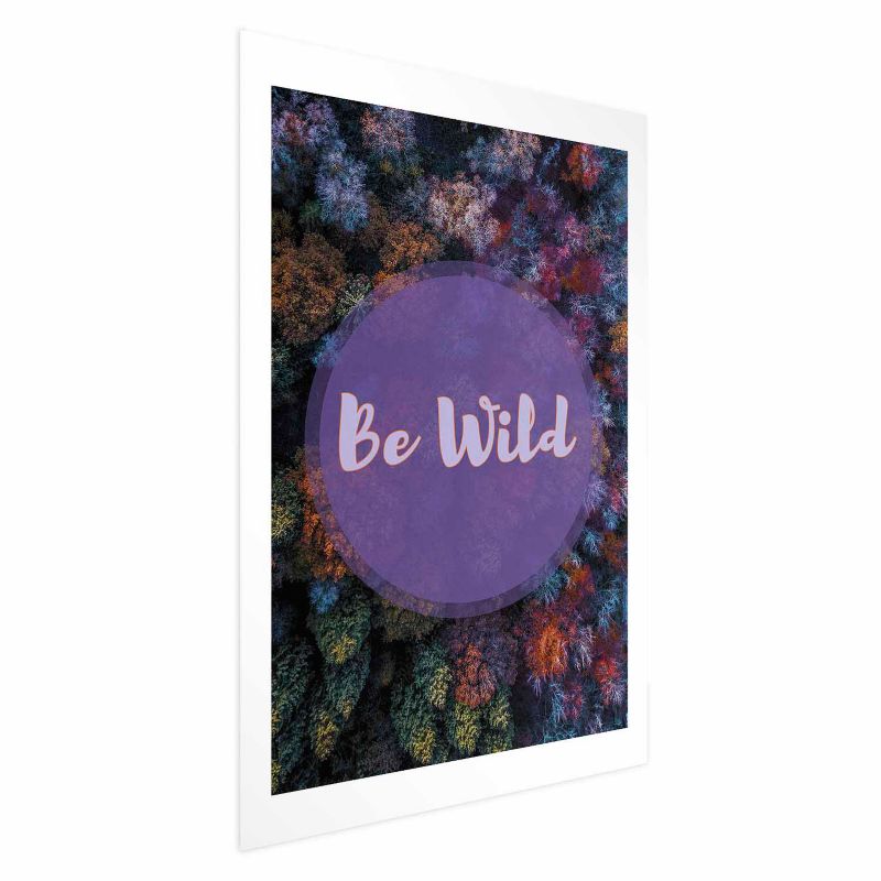Plakat Artgeist Be wild 21x30 cm bez ramy 1 szt