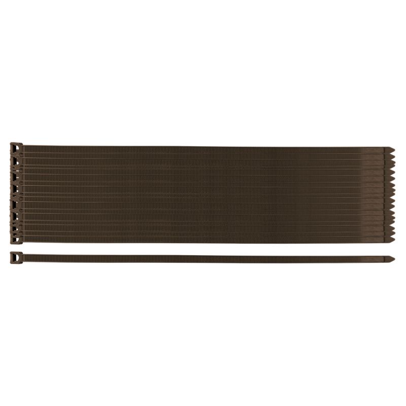 Opaski zaciskowe ogrodowe NEO Tools 7,6 x 380mm, 50 szt., brązowe 1 kpl