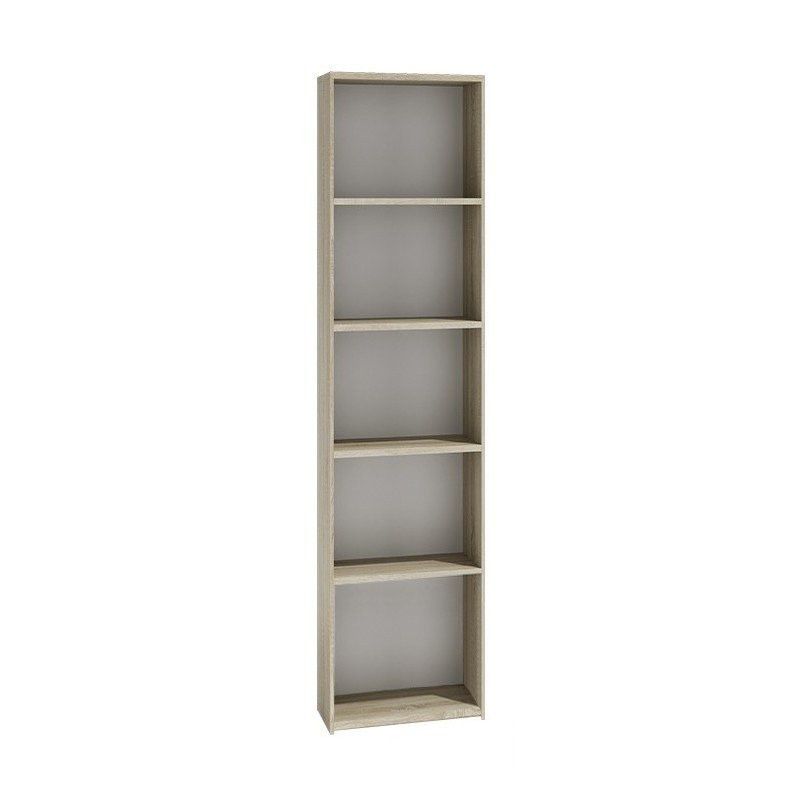 Regał R40 Topeshop Szafka 40 Cm na Książki Dąb Sonoma 30x40x182 cm 1 szt.
