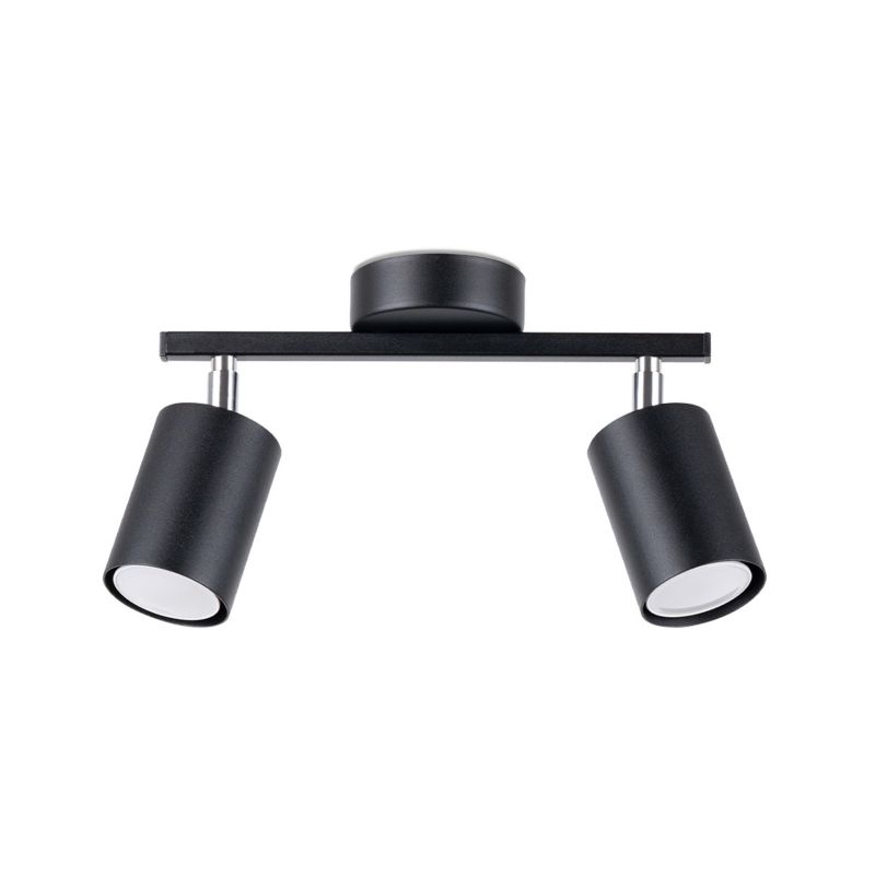 Plafon Sollux Lighting LEMMI 2 czarny 1 szt.