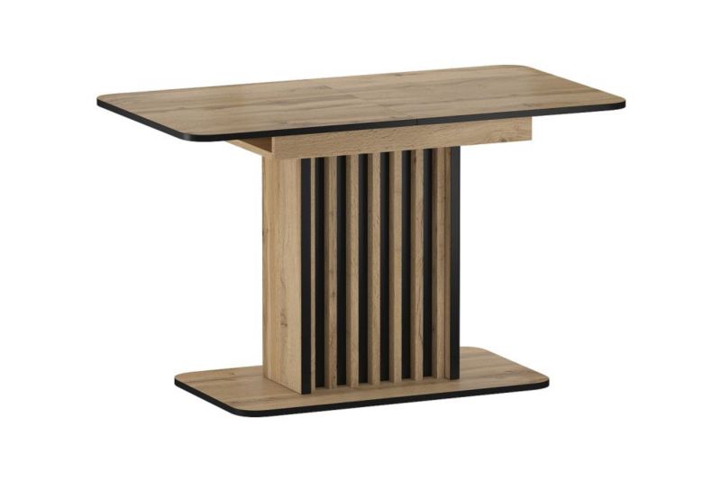 Stół Signal rozkładany KENT 130(180)x85 dąb artisan/czarny 1 szt