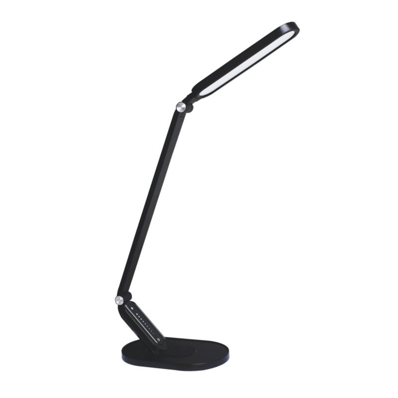 Lampka biurkowa LED LightLogic LL VERPO LED B 66405 reg. temp. barwowej 3000/4000/6500 K dla dzieci czarna nocna 1 szt.