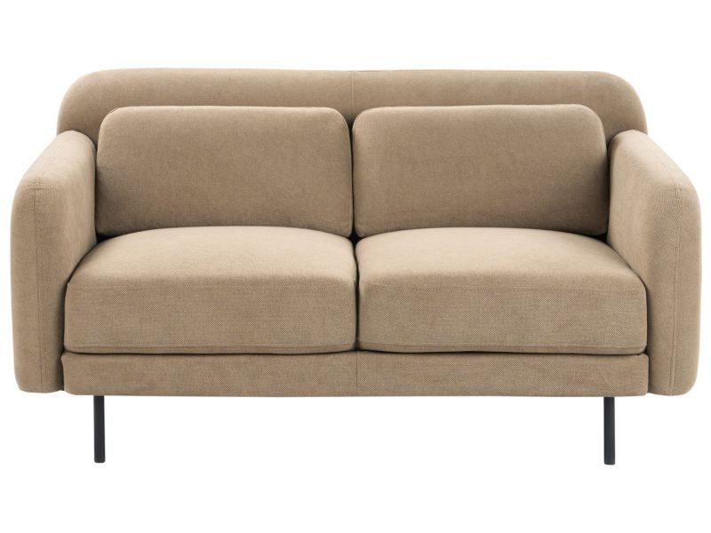 Sofa brązowa 2-osobowa Liland 1 szt.