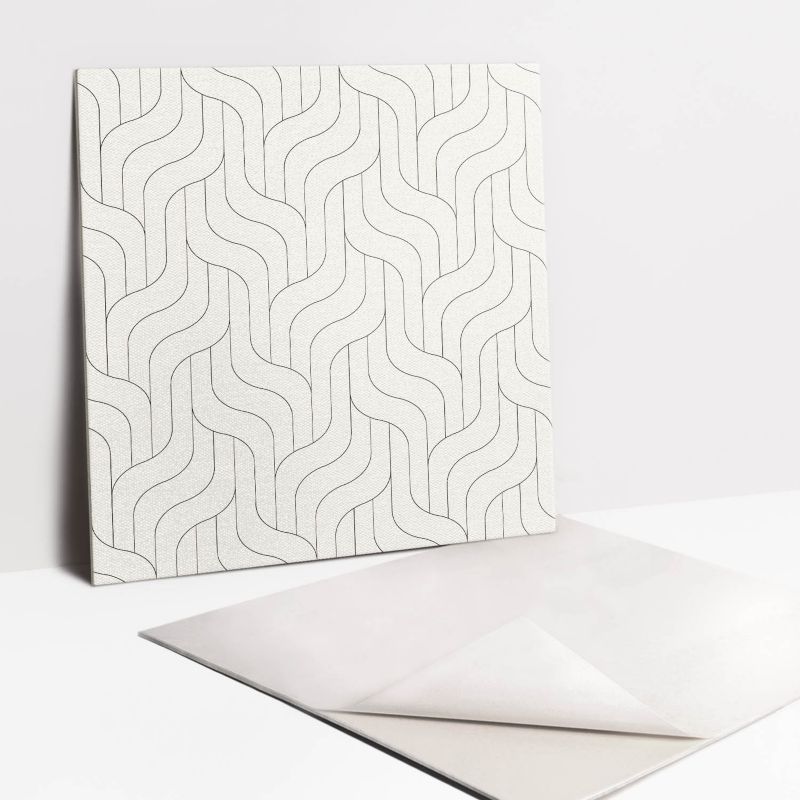 Kafelki samoprzylepne Tulup Regularne linie 30x30 cm 9 szt.