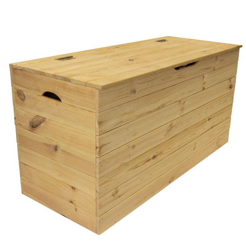 Drewniana skrzynka 4iQ Group 100x40x50cm skrzynia 200L 1szt.