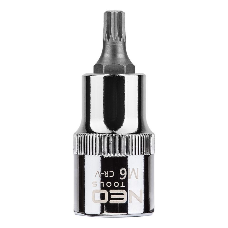 Końcówka Spline na nasadce 1/2" NEO TOOLS M6 1 szt.