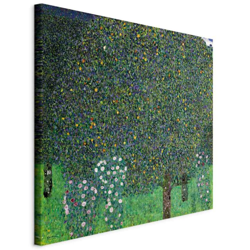 Obraz Artgeist Róże wśród drzew 80 x 80 cm płótno włoskie 1 szt