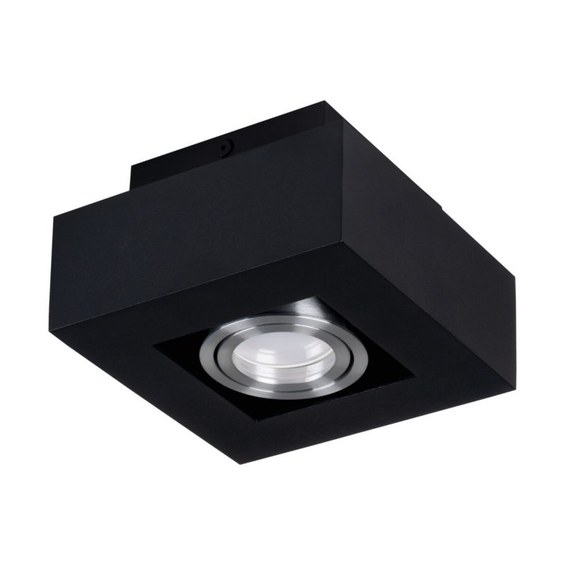 Lampa sufitowa LightLogic LL CEILING LAMP 01B 31380 oprawa natynkowa punktowa czarna 1 szt.