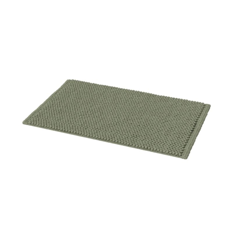 Dywanik łazienkowy GoodHome Elland 50 x 80 cm zielony