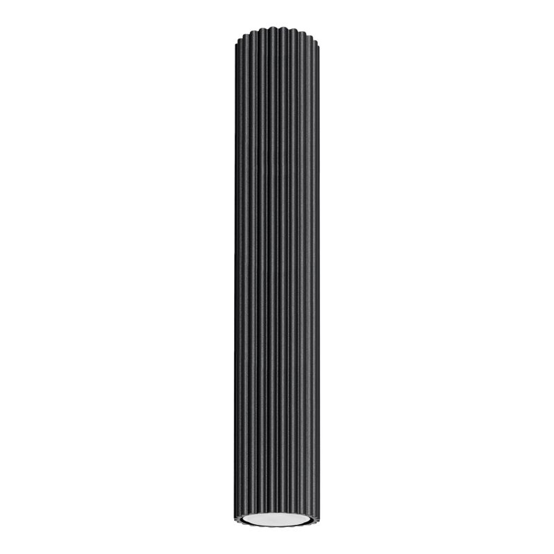 Plafon Sollux Lighting KARBON 40 czarny 1 szt.
