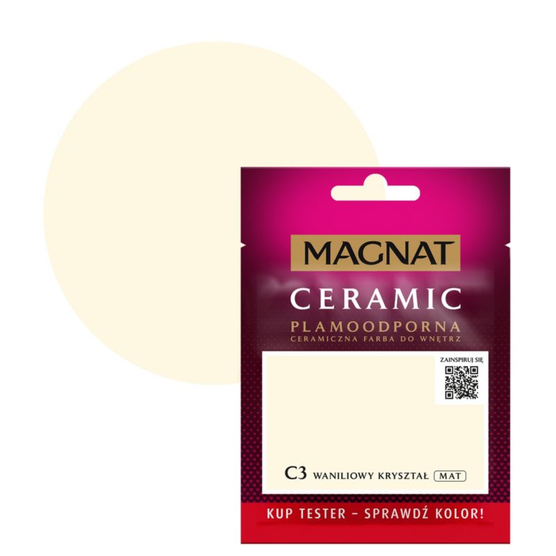 Tester farby Magnat Ceramic C3 waniliowy kryształ 0,03 l