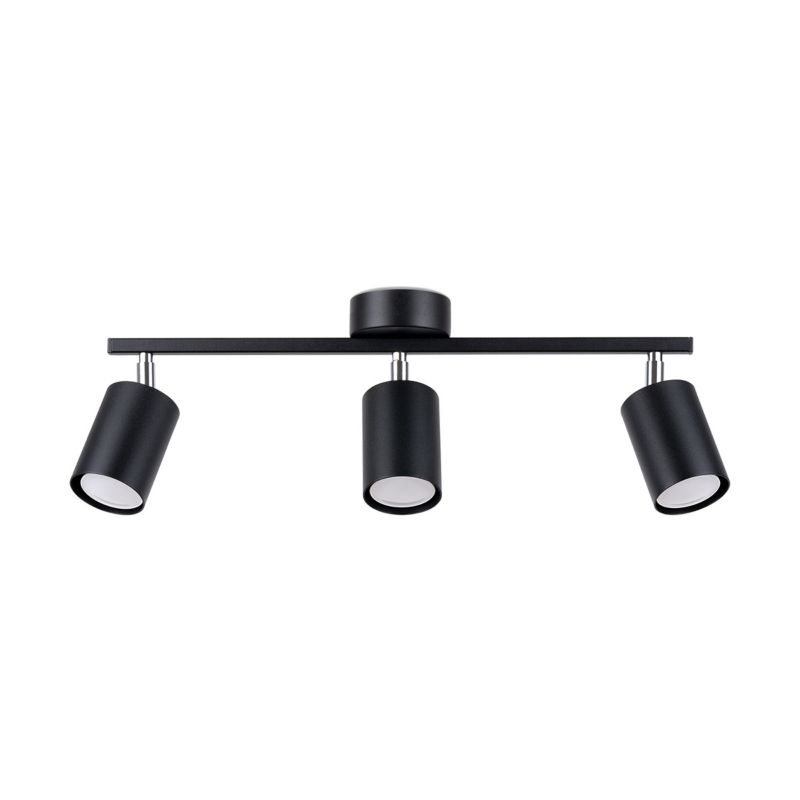 Plafon Sollux Lighting LEMMI 3 czarny 1 szt.