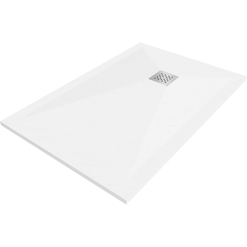 Brodzik prostokątny Mexen Stone+ biały 120x70 cm 1 szt.