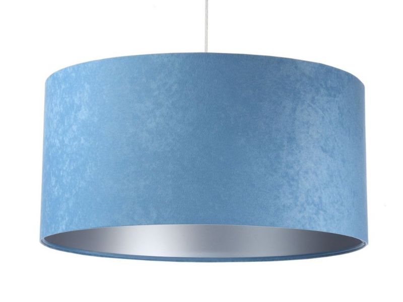 Lampa Bps Koncept wisząca HOME 40 błękitna/srebrna 1 szt