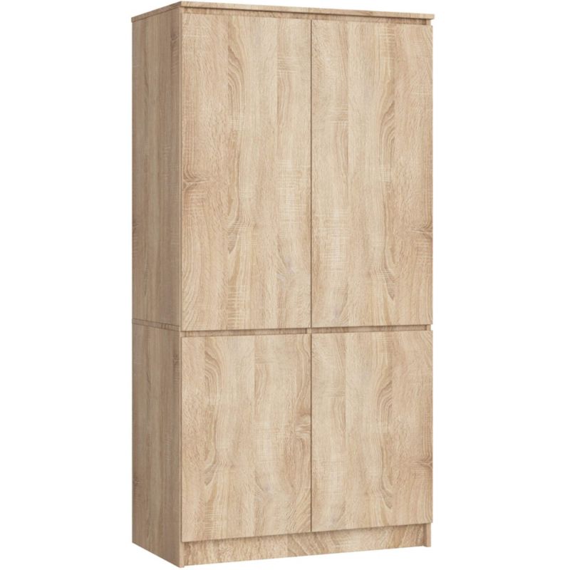 Szafa Akord S90 4 drzwi Dąb Sonoma 90x51x180 cm 1 szt.
