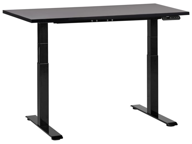 Biurko regulowane Elektryczny Czarny Destines 120 x 72 cm 1 szt.