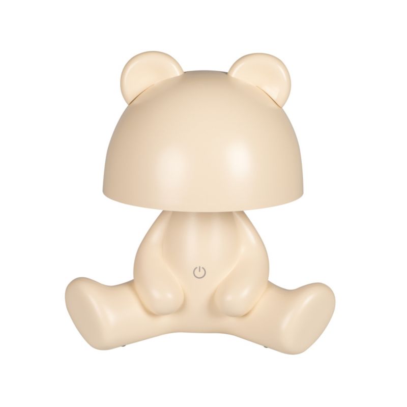 Lampa stołowa LED LightLogic LL BEAR DIM CR 66363 nocna dla dzieci biurkowa kremowa USB miś 1 szt.
