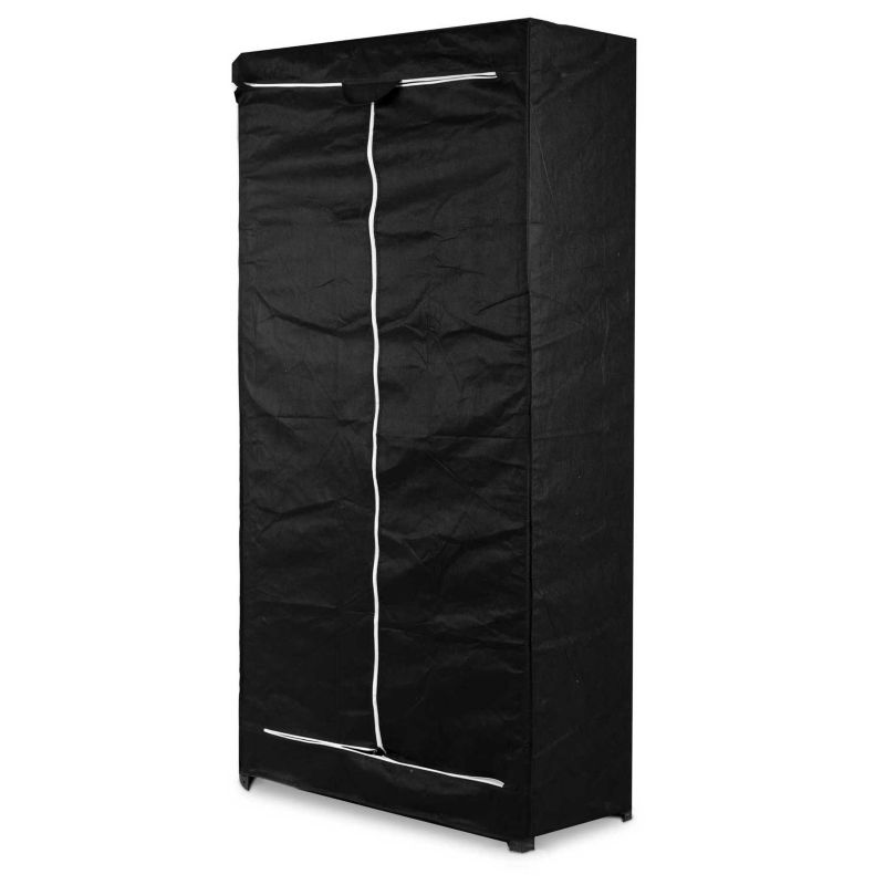 Pokrowiec ochronny na regał Massido 180 x 90 x 40 cm czarny 1szt.