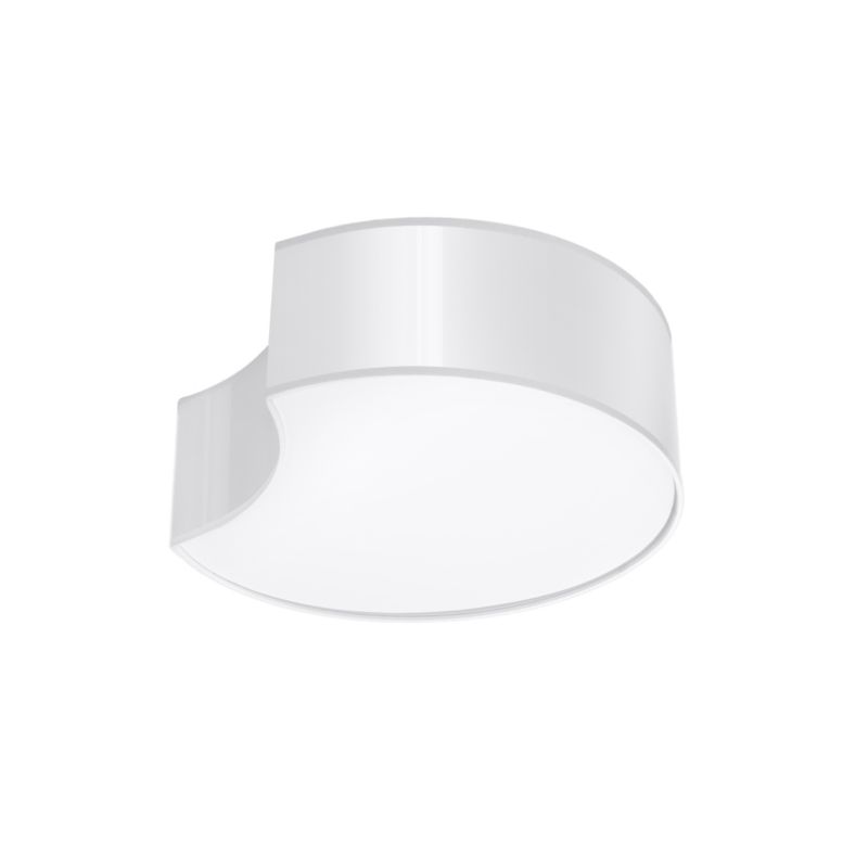 Plafon Sollux Lighting CIRCLE 1 biały 1 szt.