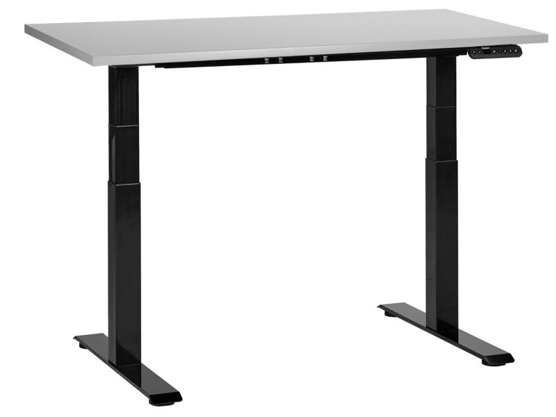 Biurko regulowane Elektryczny Jasnoszary Destines 120 x 72 cm 1 szt.